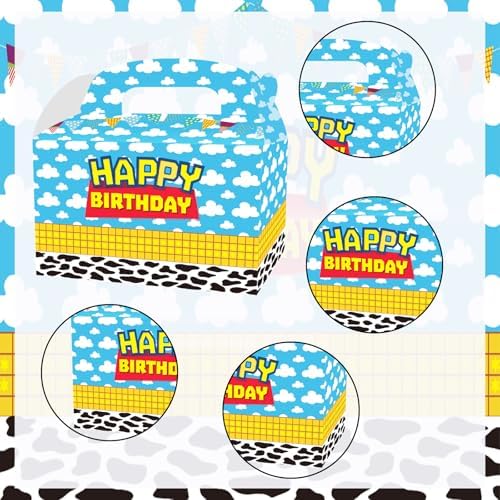 Eleventheart Cartoon Birthday Gift Boxes 12Pcs