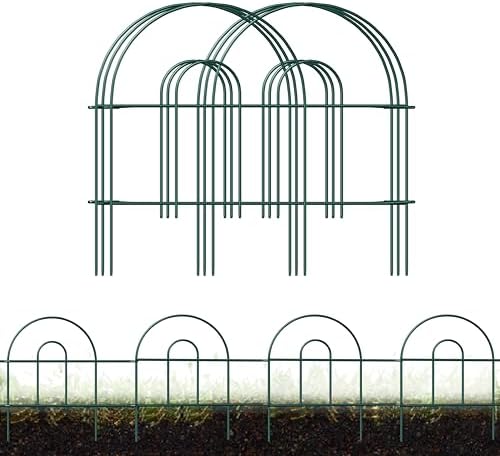 Decorative Garden Folding Border Fence 18in X 50ft