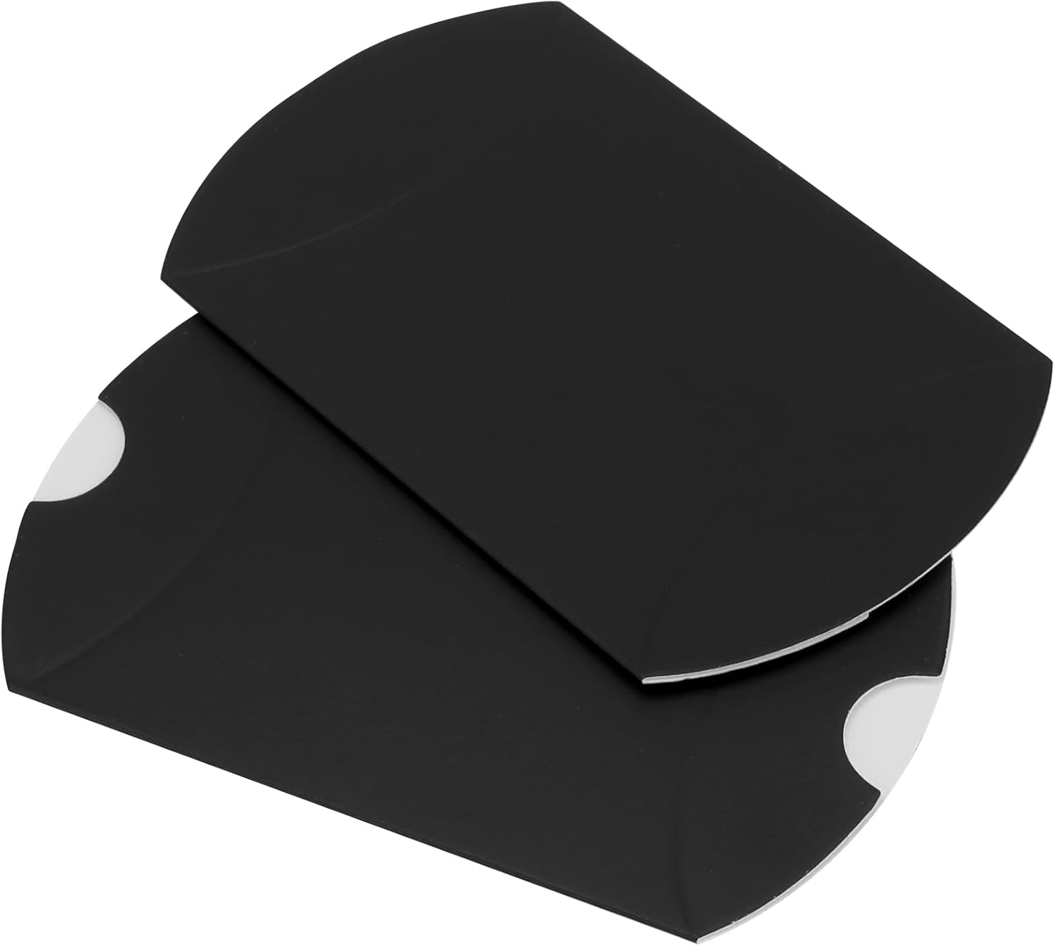 LEXININ 150 Pack Large Black Pillow Boxes