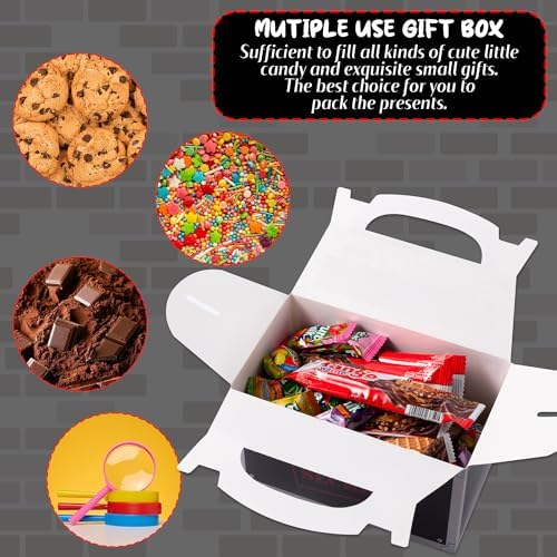 Top Secret Spy Party Favor Boxes 24Pcs