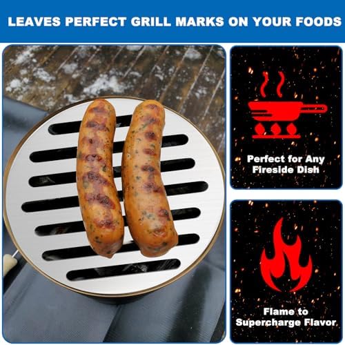 Outspark Stainless Steel Grill Plate for Solo Stove Mesa