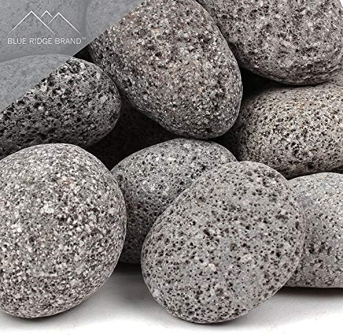 Blue Ridge Brand 10-Pound Tumbled Lava Stones Medium