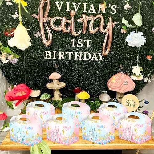Adios To My 20s Princess Party Favor Boxes 12PCS