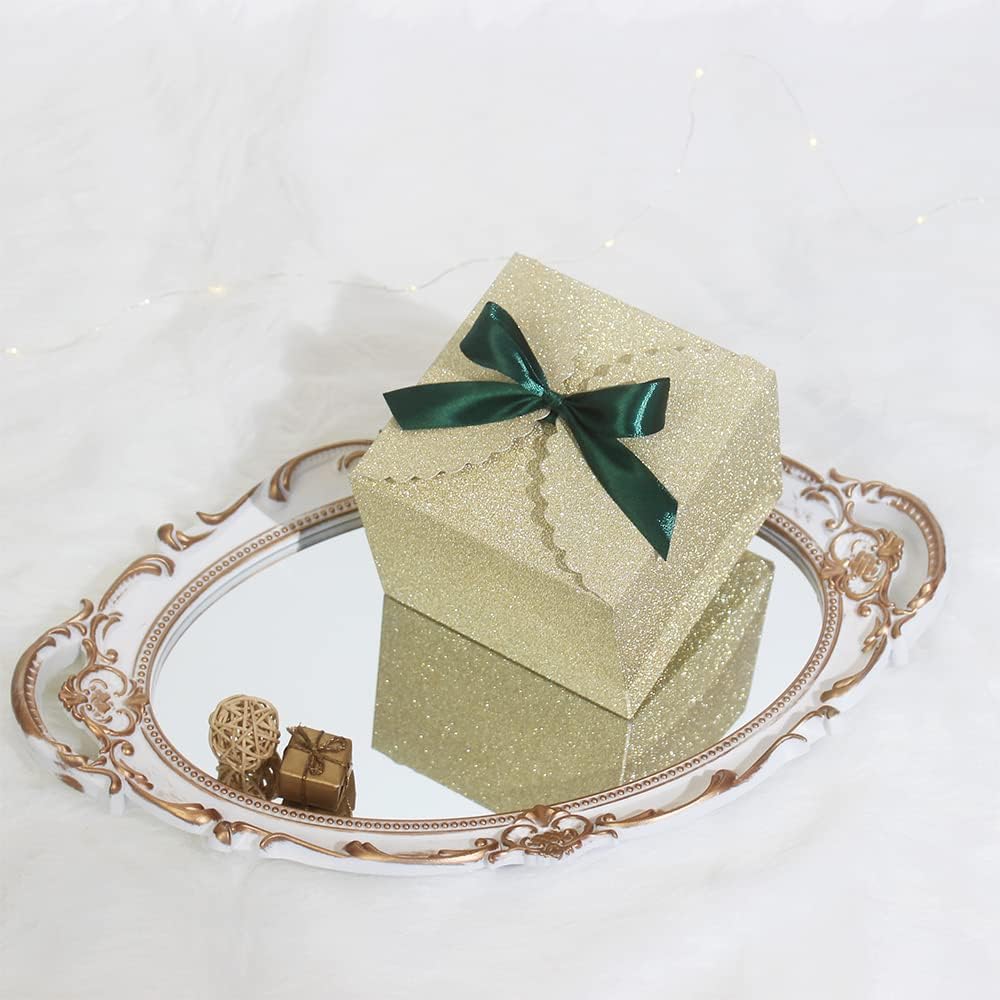 WEWILUCK Sparkling Gift Boxes for Christmas and Holiday Packaging