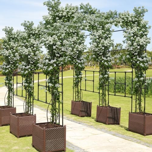 Garden Arch Trellis - 59in x 945in for Climbing Plants