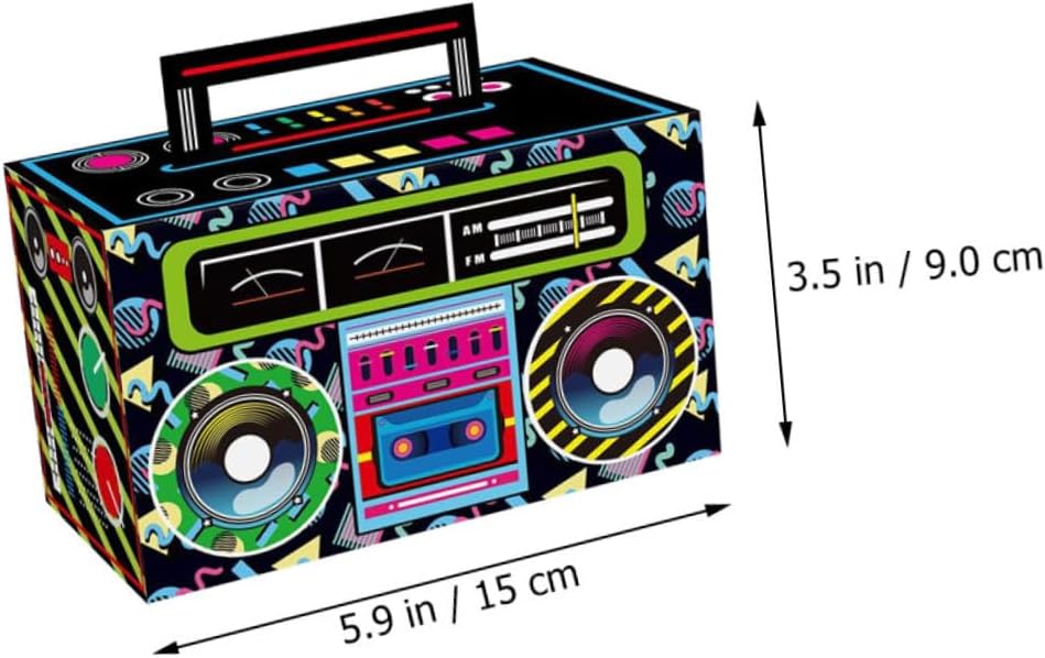 SOIMISS 12pcs Retro Cassette Tape Candy Box Party Favor Containers