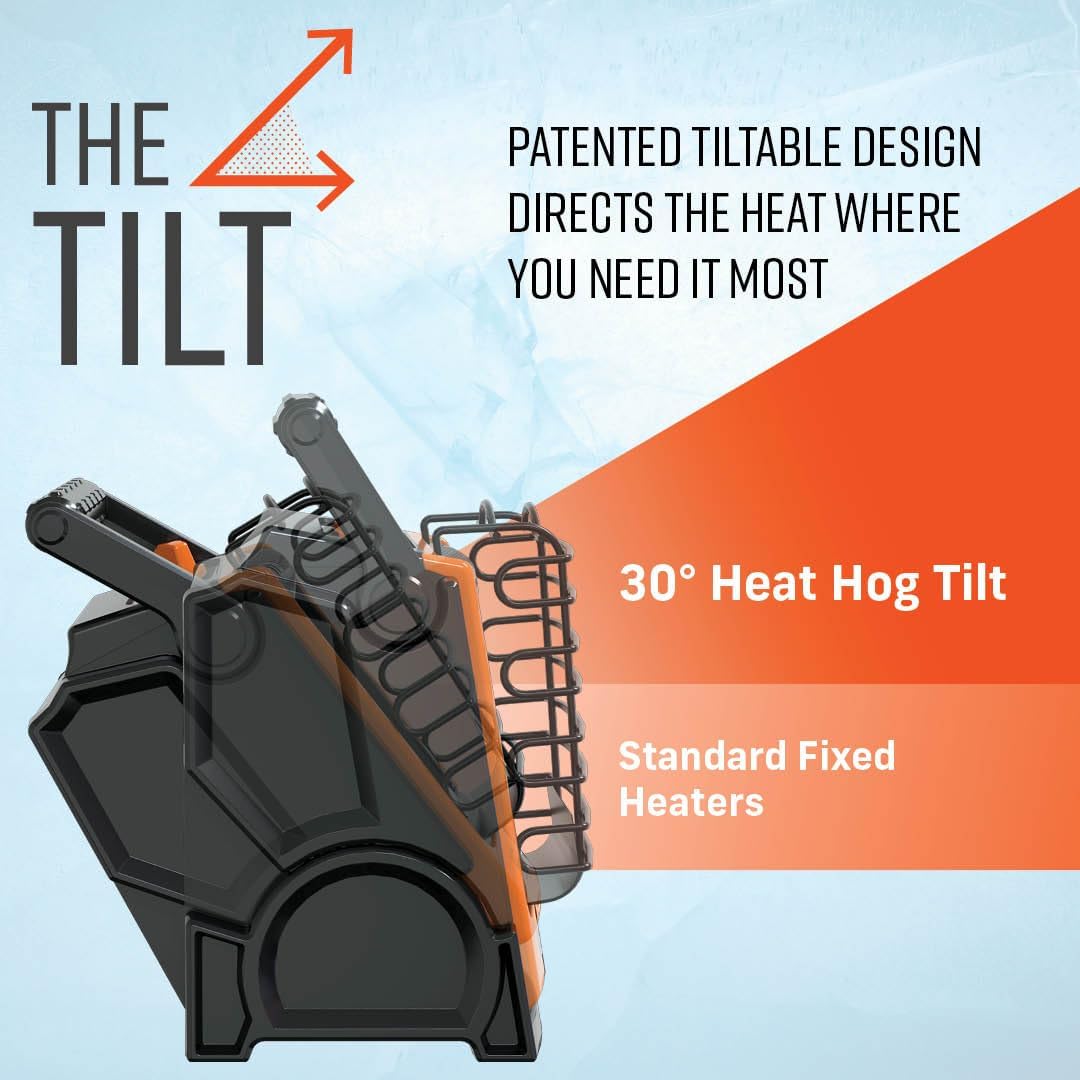 Heat Hog 9000 BTU Portable Propane Radiant Heater
