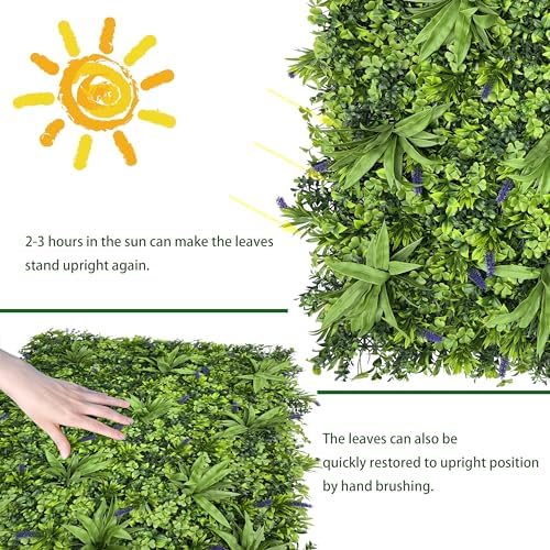 Artificial Ivy Wall Panel 40x120 Inches Privacy Fence Decor