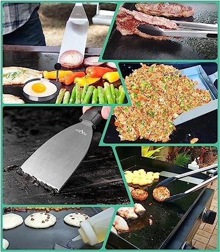 BBQMFG Griddle Accessory Kit 10-Piece BBQ Tool Set