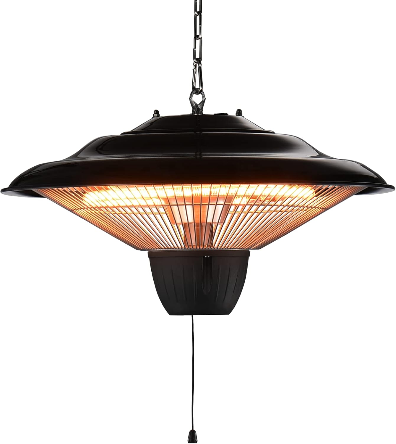 TRUSTECH 1500W Hanging Patio Heater with 3s Fast Heating and IP34 Waterproof