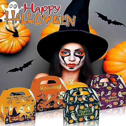 Partystadl 24Pcs Halloween Themed Treat Boxes