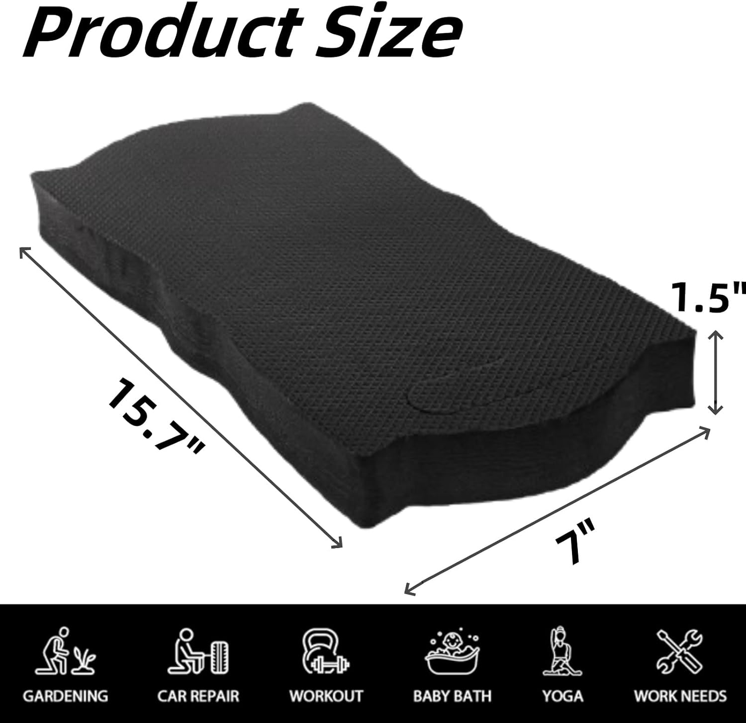 Covzoe 4 Pack Thick Kneeling Pad for Yoga and Gardening