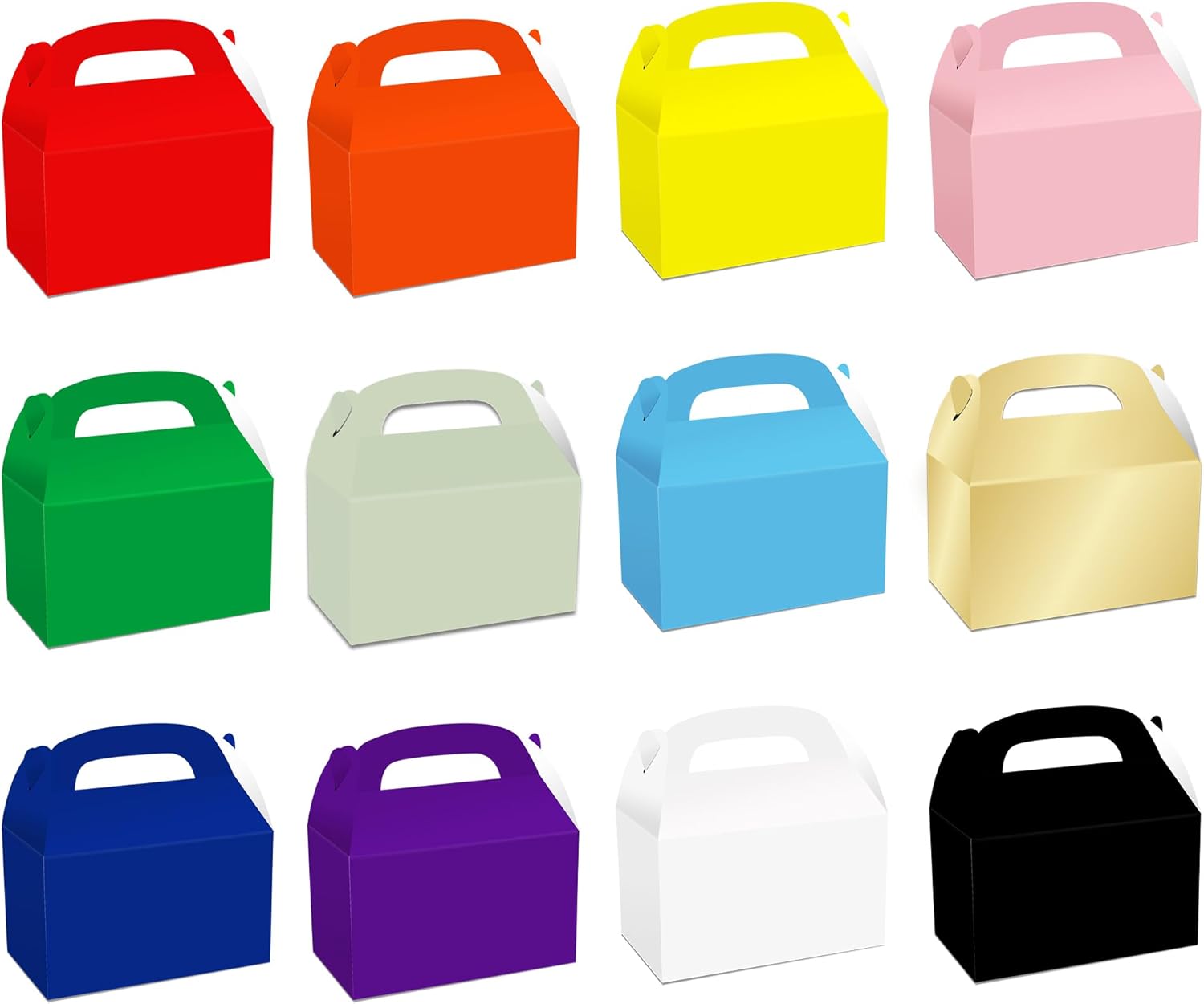 Partystadl 12 Pack Eco-Friendly Candy Boxes with Handles 1