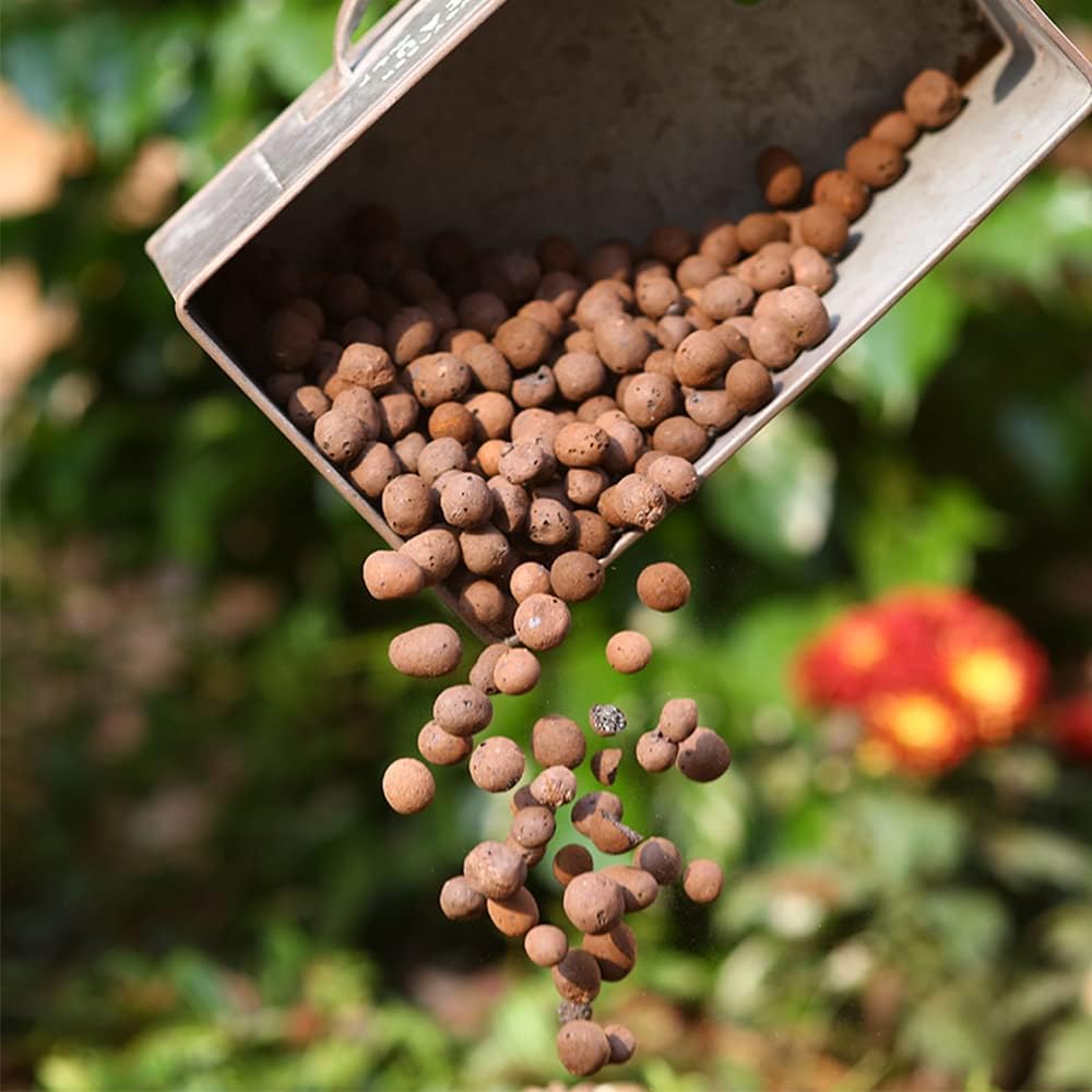 Doter Expanded Clay Pebbles 1 Quart 8mm-14mm for Plants