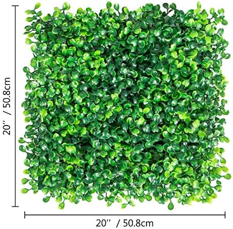 VEVOR 24PCS 20x20 Artificial Boxwood Panels Privacy Screen