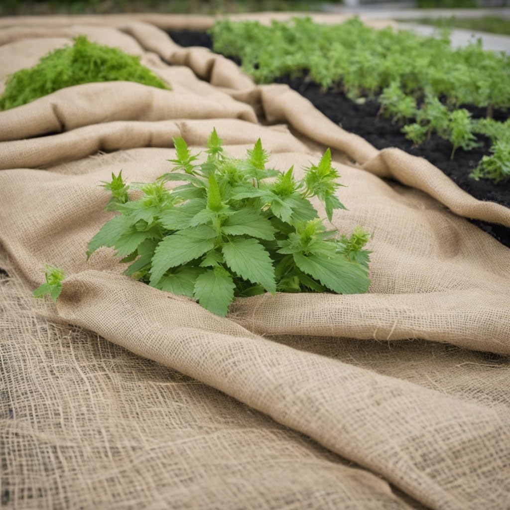 40 Inch X 48 Feet Burlap Planter Liner Roll