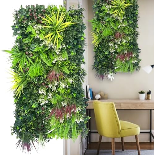 Artificial Boxwood Ivy Wall Panel 40x20 UV Resistant