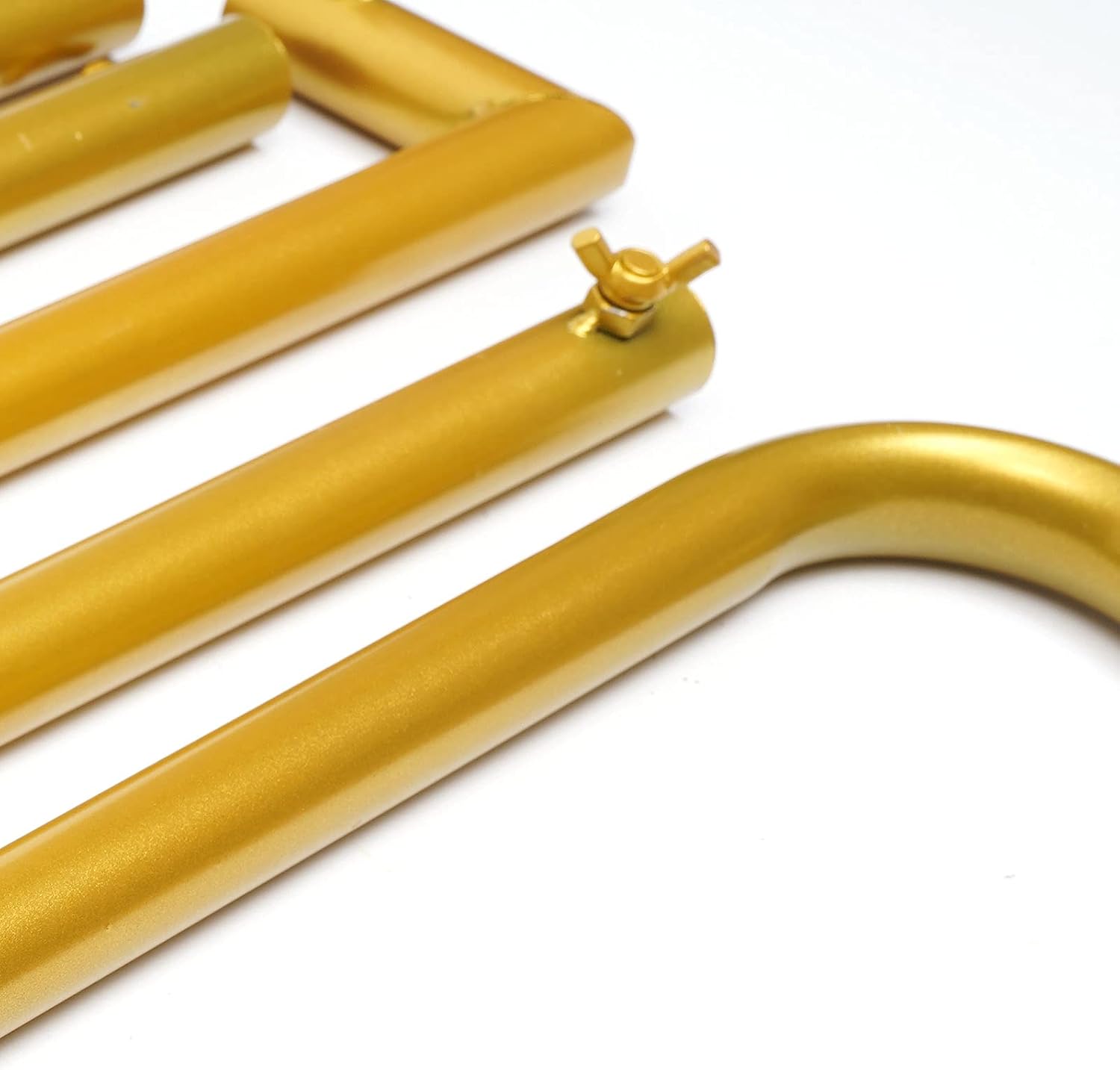 Gold Iron Square Wedding Arch Decor 66ft x 69ft