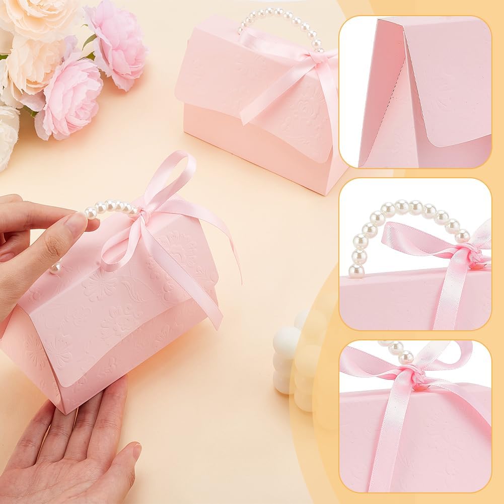 BENECREAT 12 Piece Wedding Favor Box DIY Kit
