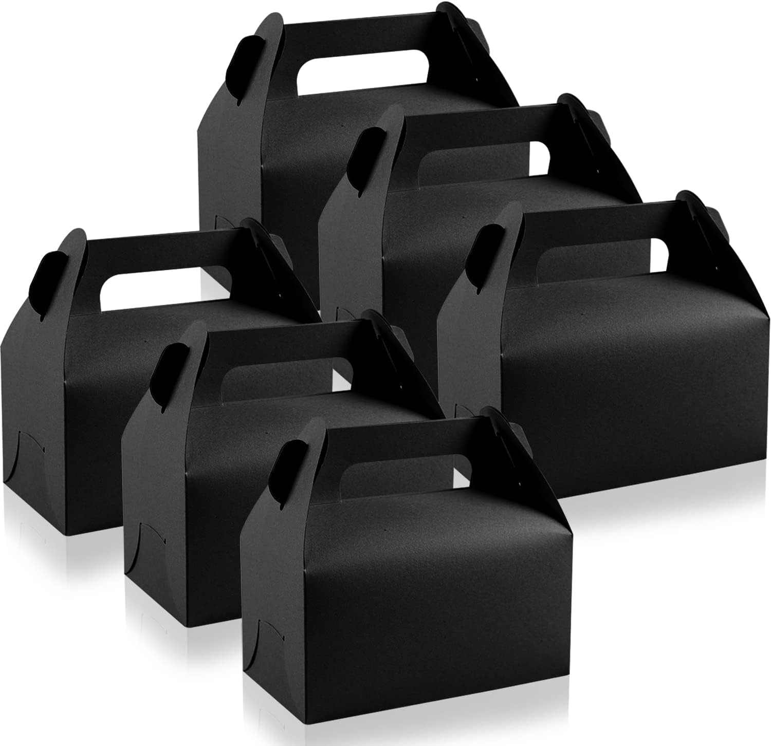 Lainrrew 30 Pcs Red Gable Treat Boxes - Party Favor Boxes
