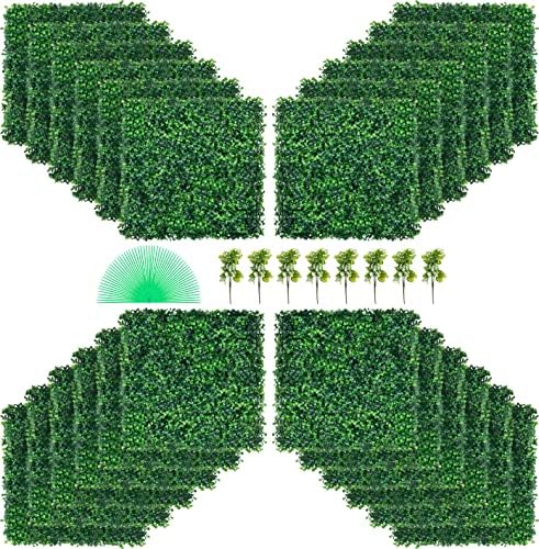VEVOR 24PCS 20x20 Artificial Boxwood Panels Privacy Screen
