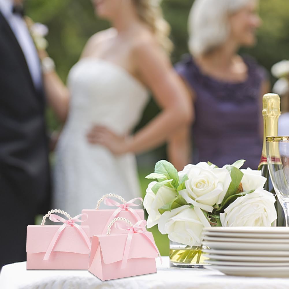 BENECREAT 12 Piece Wedding Favor Box DIY Kit