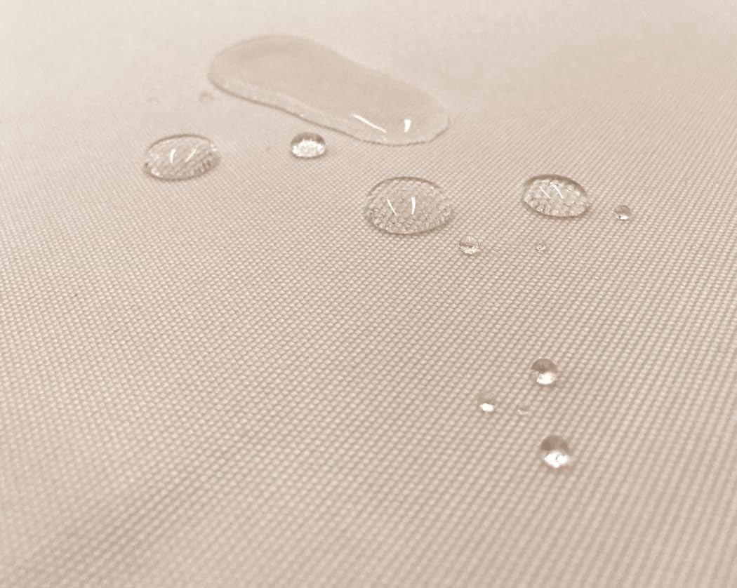 Water Resistant Outdoor Cushion Covers with Ties 2 Pack