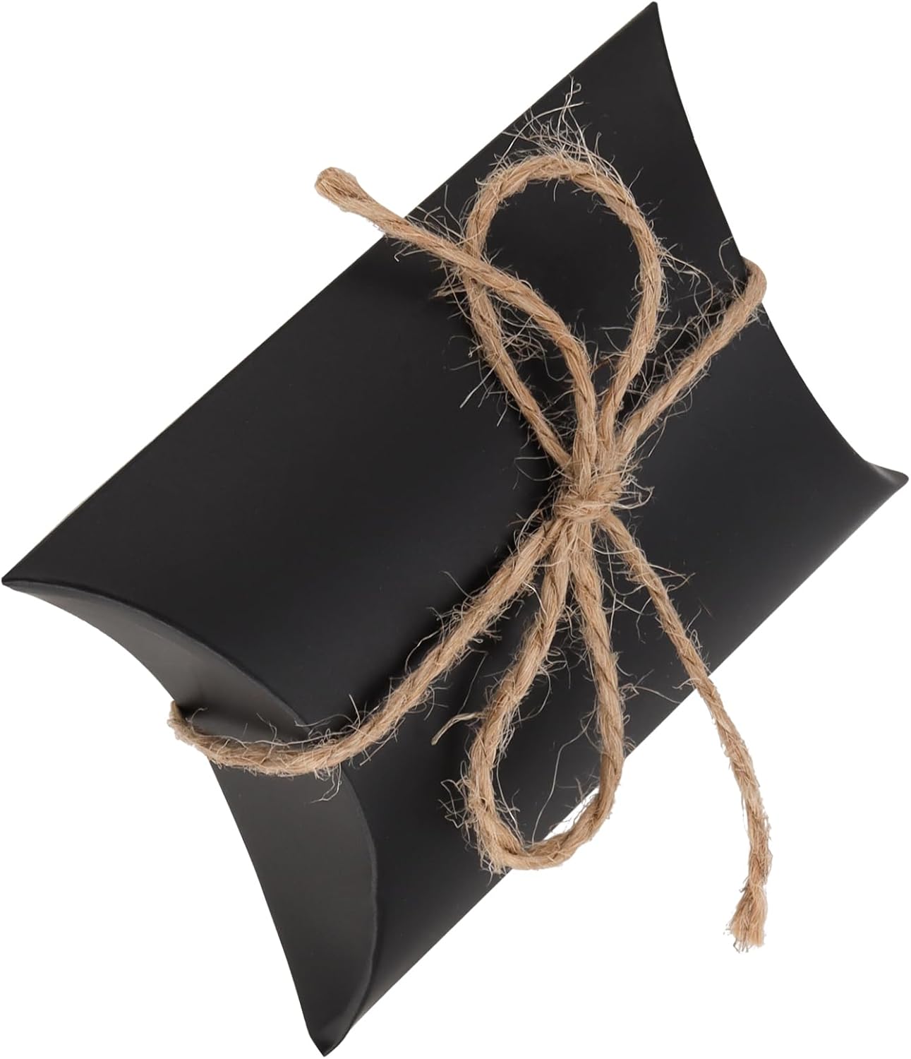 LEXININ 150 Pack Large Black Pillow Boxes