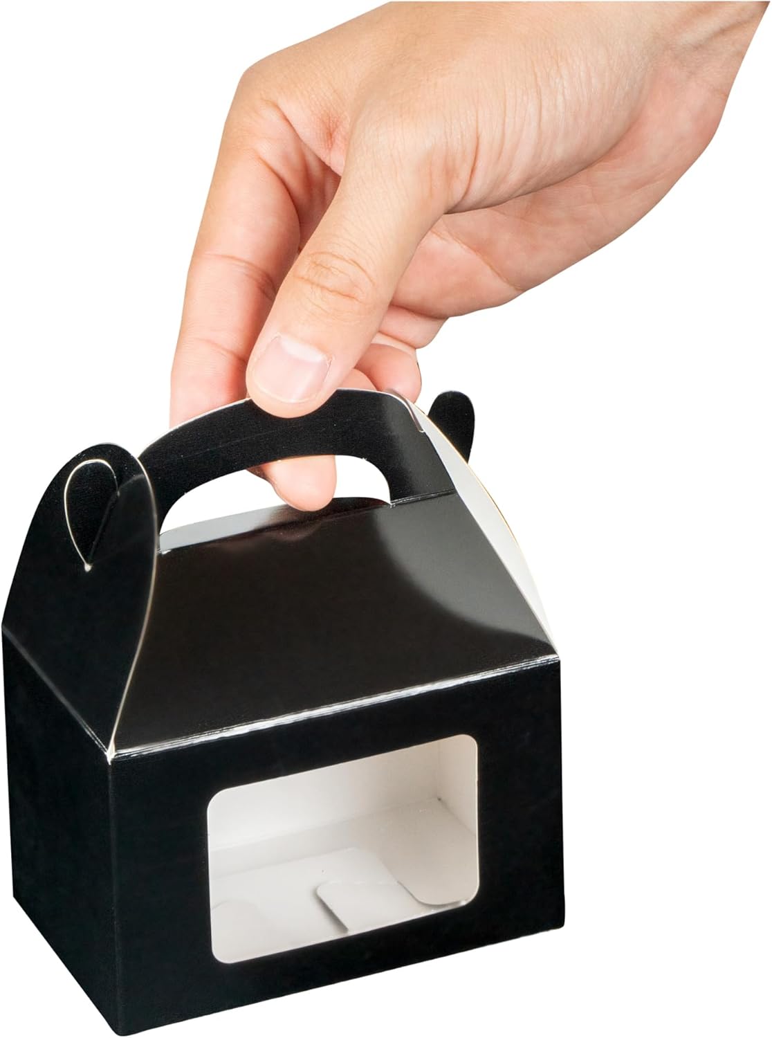 Restaurantware Bio Tek 4x25x25 Inch Gable Boxes 25 Pack