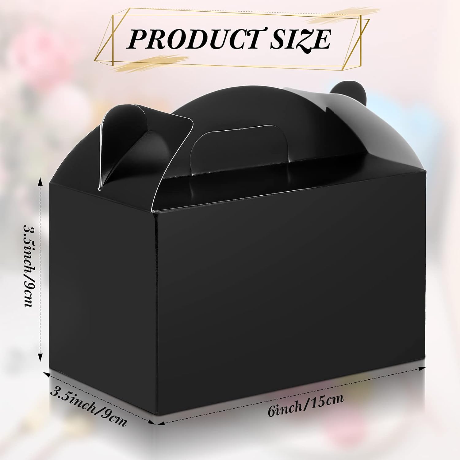 Chrisfall 36 Pcs Gable Treat Boxes for Party Supplies