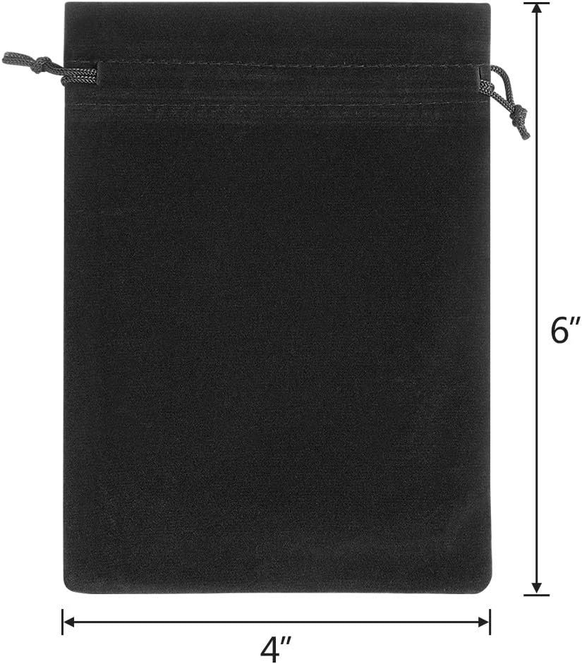 Lucky Monet Velvet Drawstring Bags for Gifts and Crafts 1