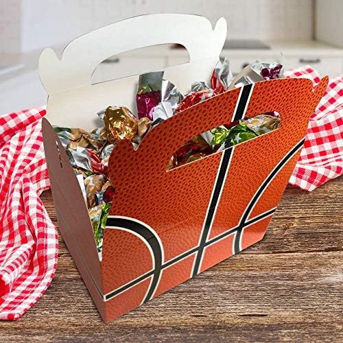 ArtCreativity Basketball Party Favors in Gift Boxes Pack of 12