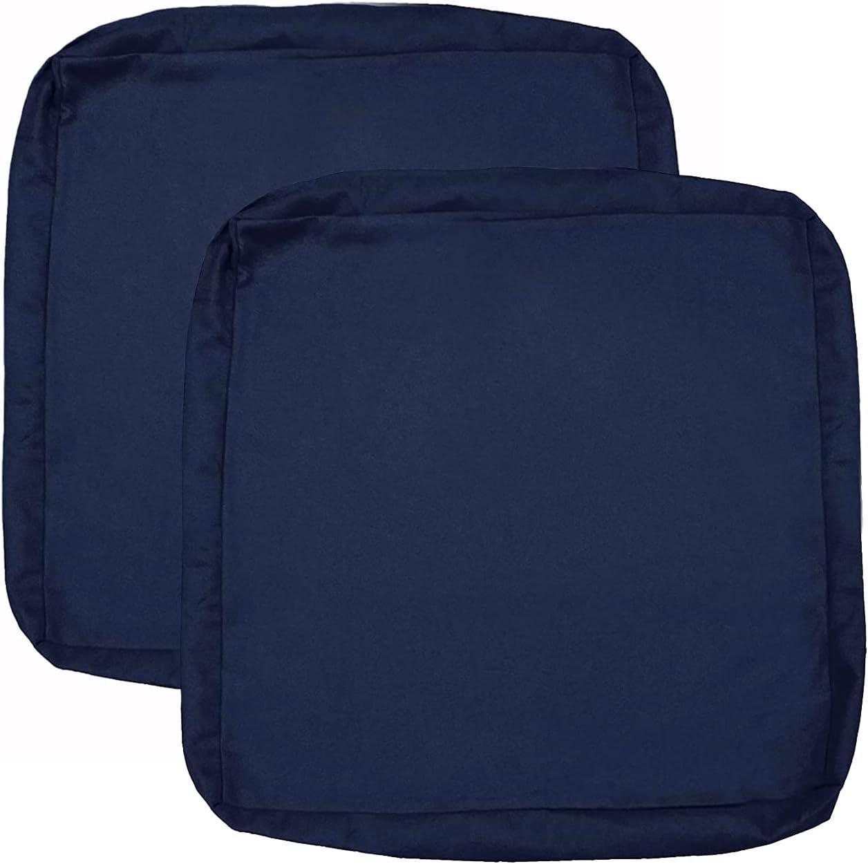 Sqodok Waterproof Outdoor Cushion Covers 2Pack Blue