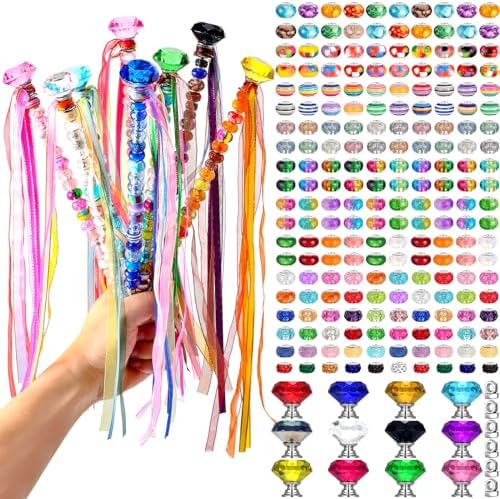 Tigeen 236 Pcs Garden Stake DIY Fairy Wand Decor