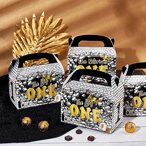 Fangleland 24pcs Hip Hop Birthday Gift Boxes with Handle