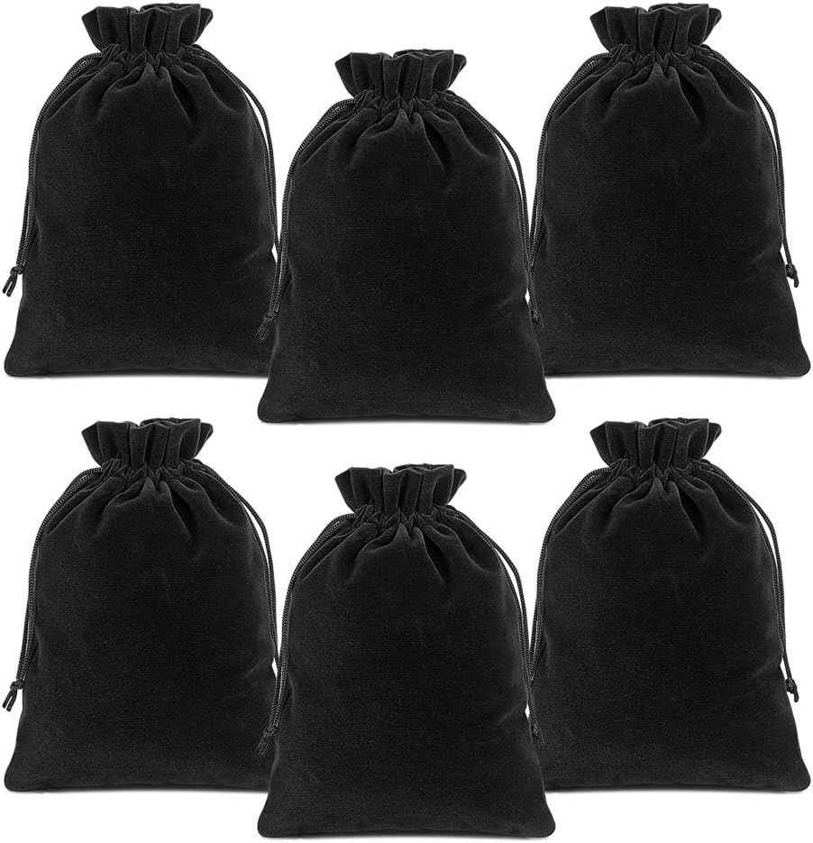 Lucky Monet Velvet Drawstring Bags for Gifts and Crafts 1