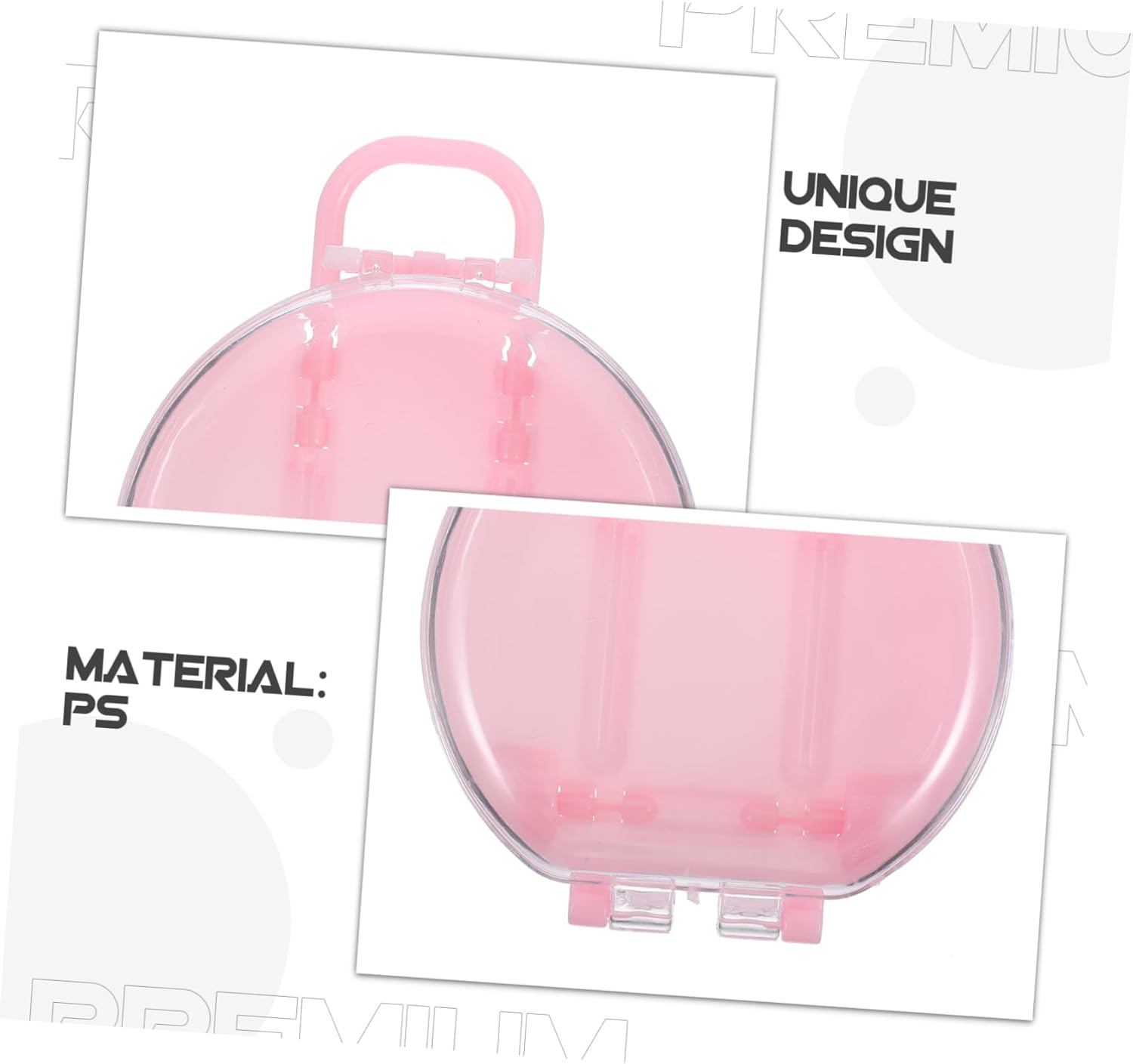 Unomor 12pcs Mini Round Candy Boxes for Weddings Parties and Birthdays