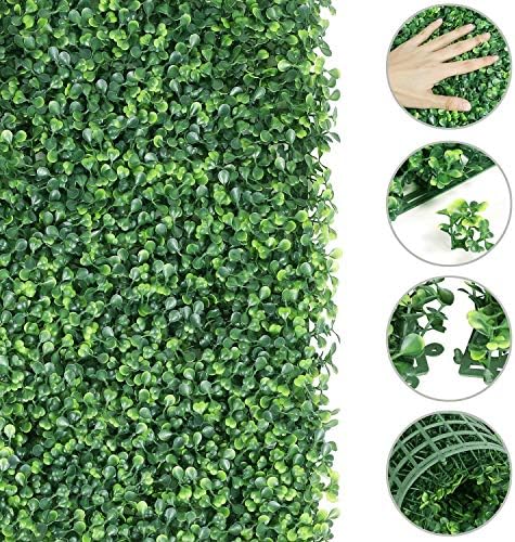Yaheetech Artificial Boxwood Wall Panels 12PCS