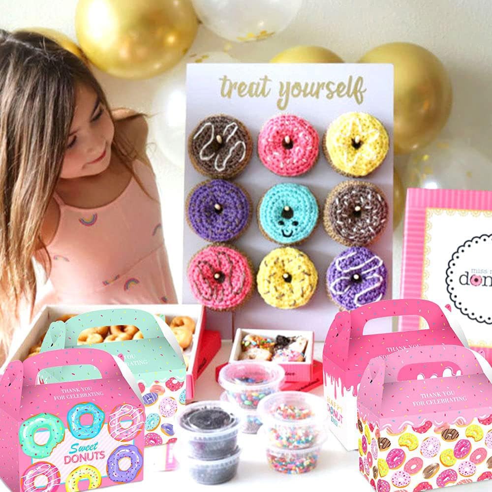 Roaring Good Time 12 Pack Donut Party Bags