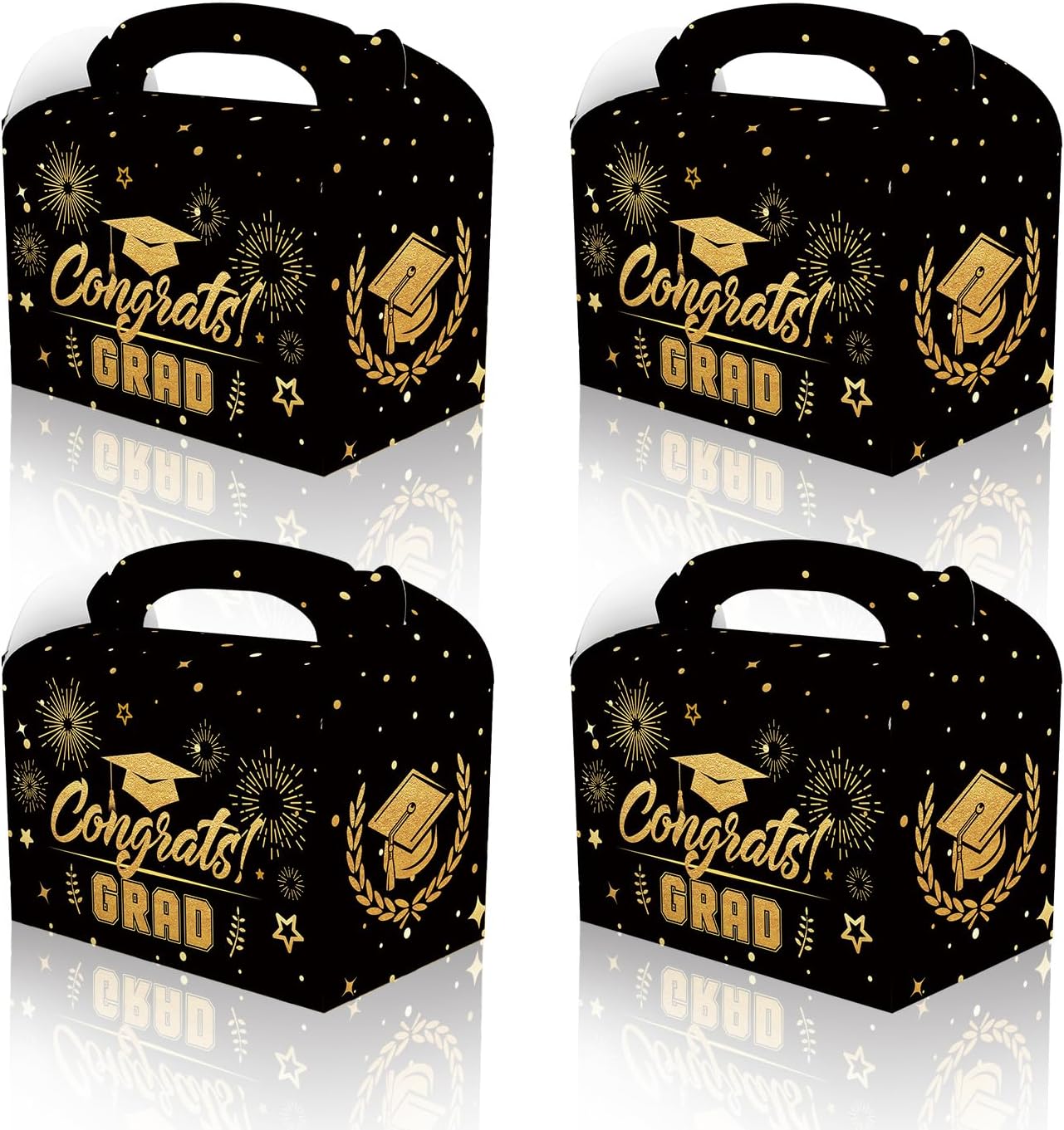 CPTBAG 12 Pack Graduation Party Favors Boxes