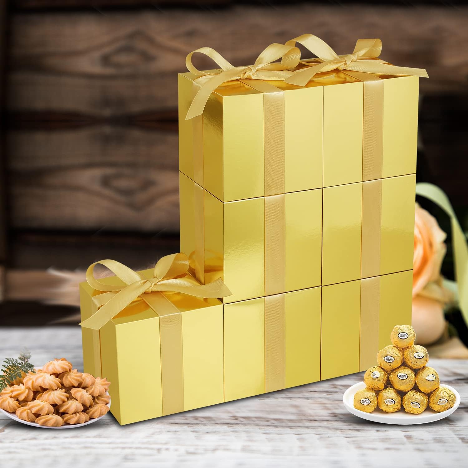 100 Pack Small Gift Boxes with Lids for Parties