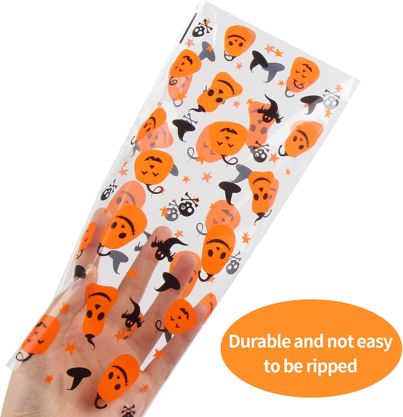 STEFORD Halloween Cellophane Bags 180 PCS