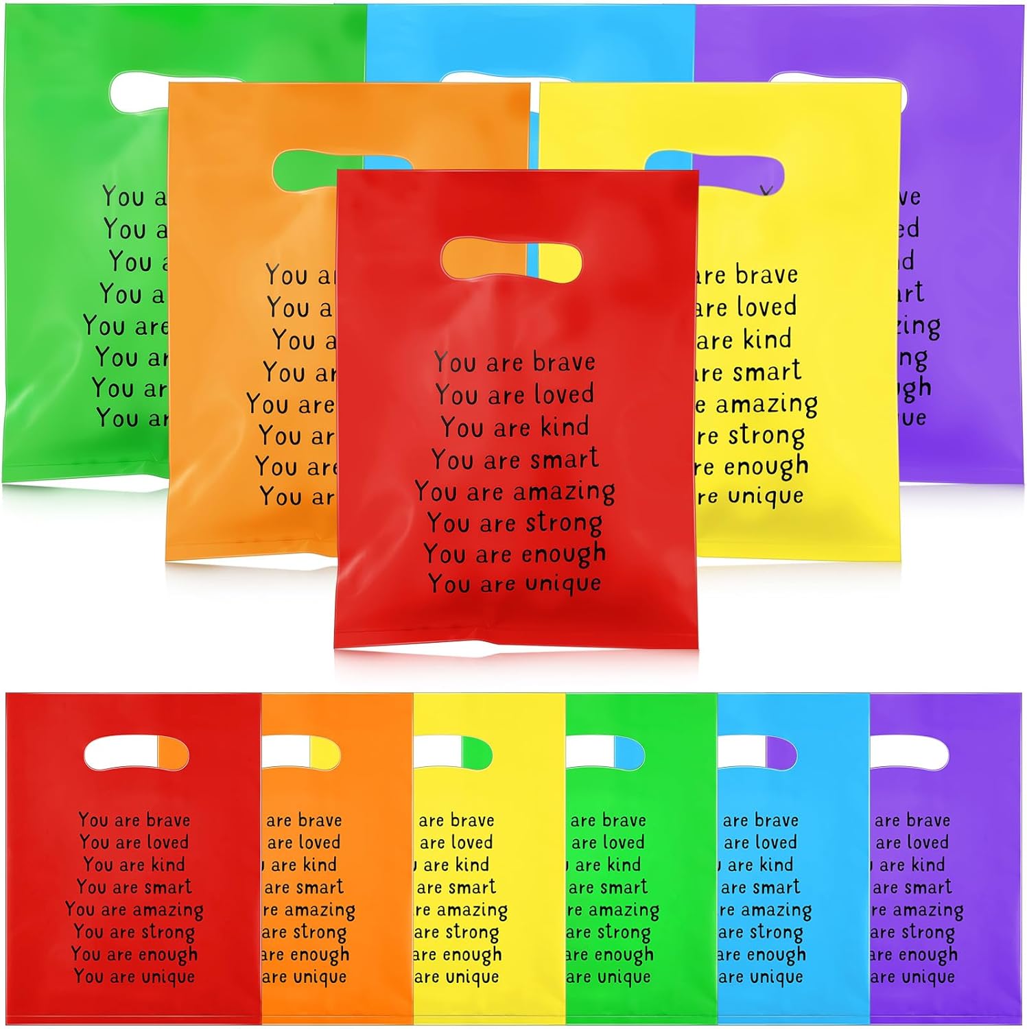 Coume 50 Sets Back to School Gift Bags with Handles