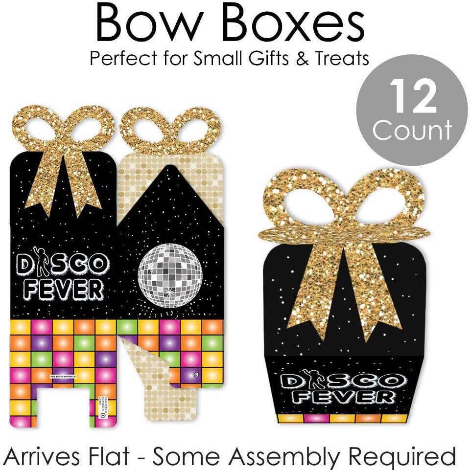 70s Disco Square Gift Boxes Set of 12