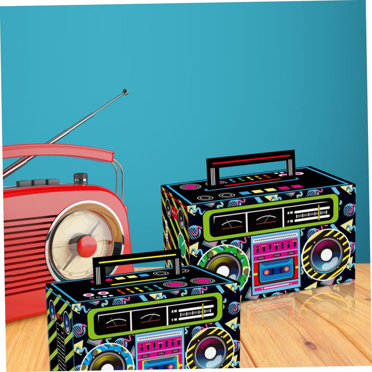 SOIMISS 12pcs Retro Cassette Tape Candy Box Party Favor Containers