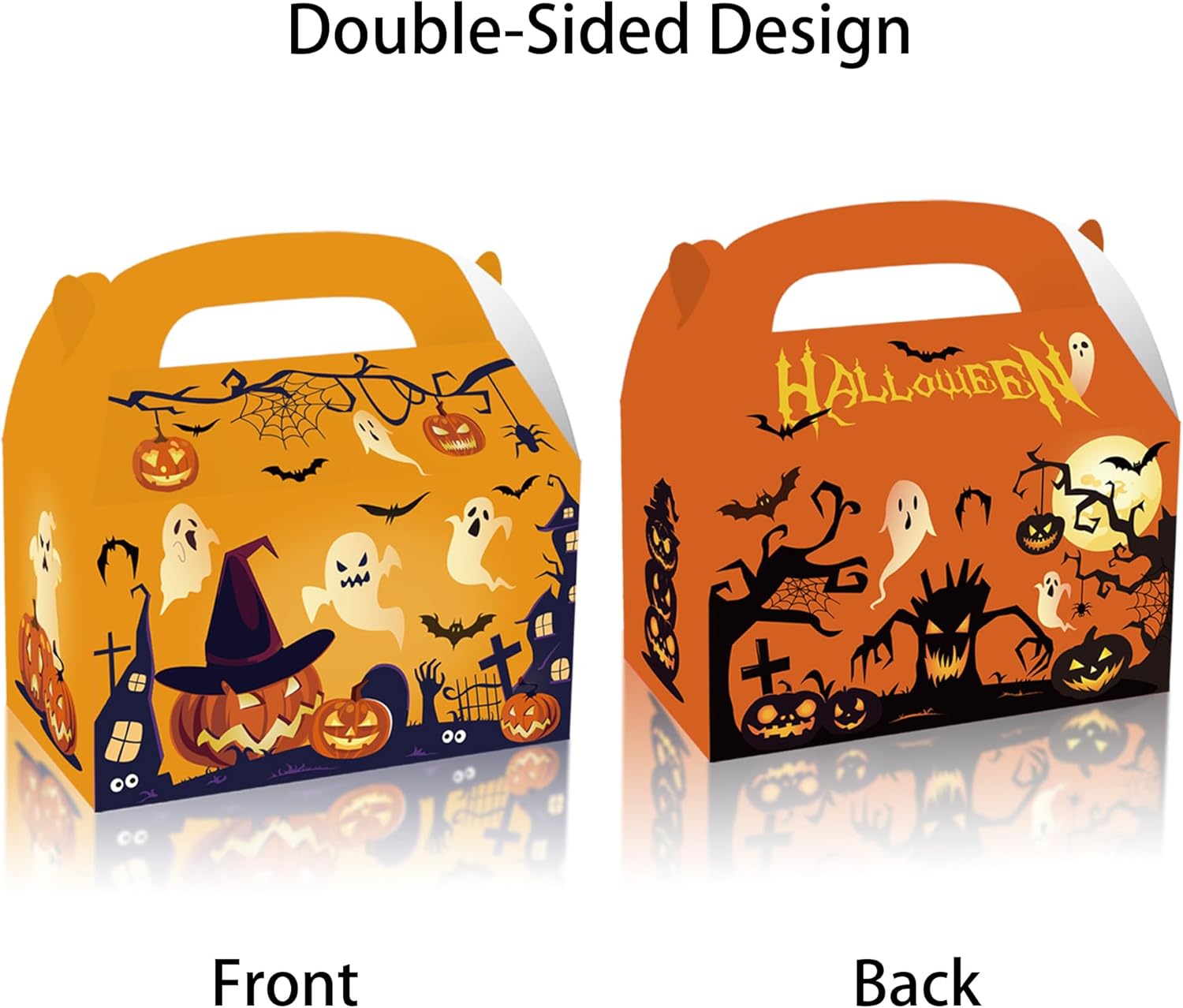 Partystadl 24Pcs Halloween Themed Treat Boxes