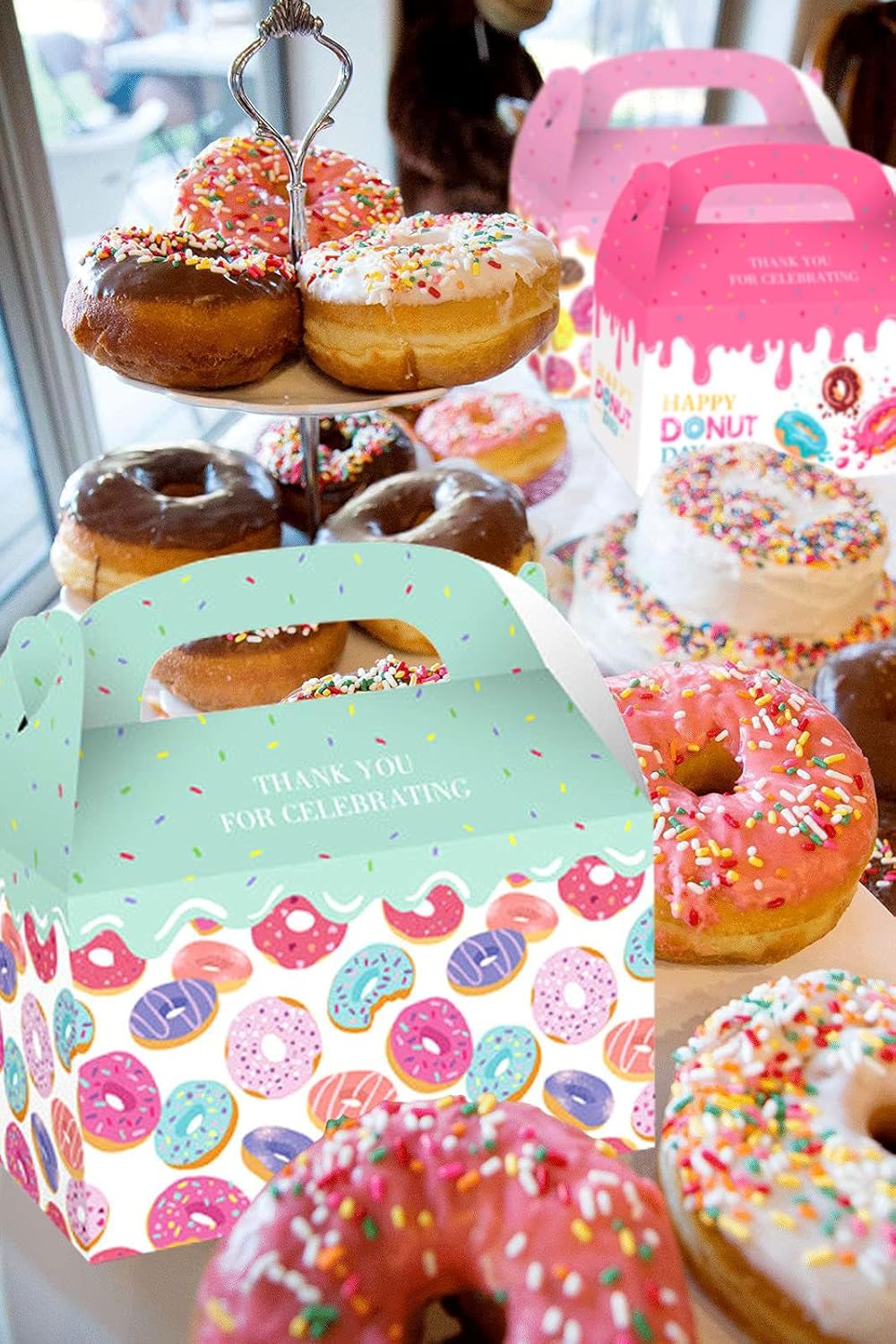 Roaring Good Time 12 Pack Donut Party Bags