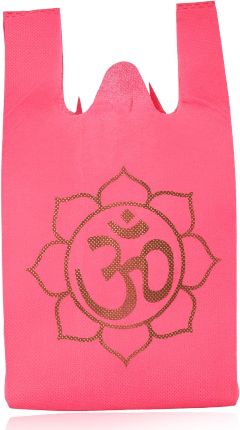 LOVENSPIRE Reusable Gift Bags with Om Print