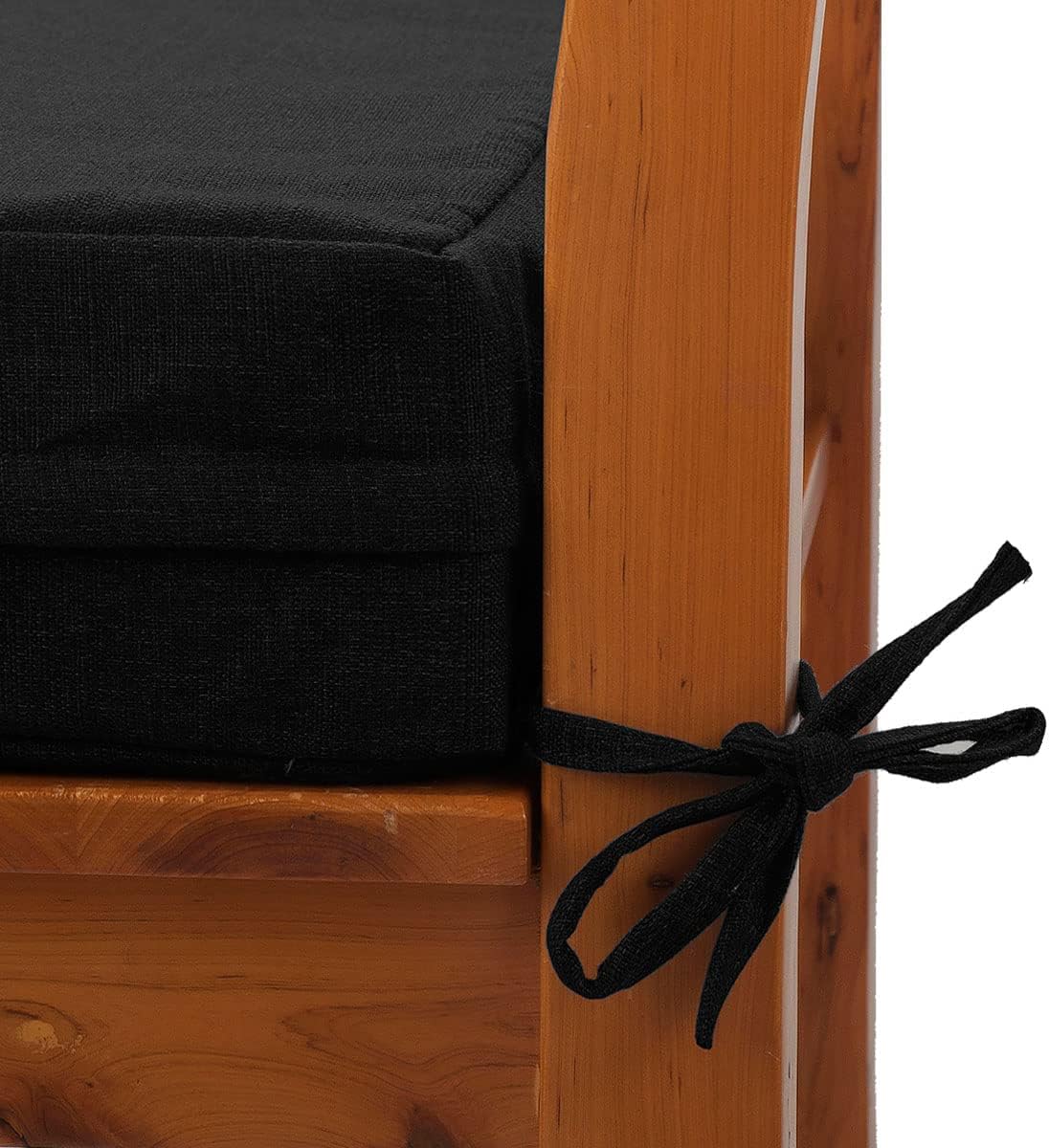 FUNHOME Outdoor Bench Cushion Cover Black