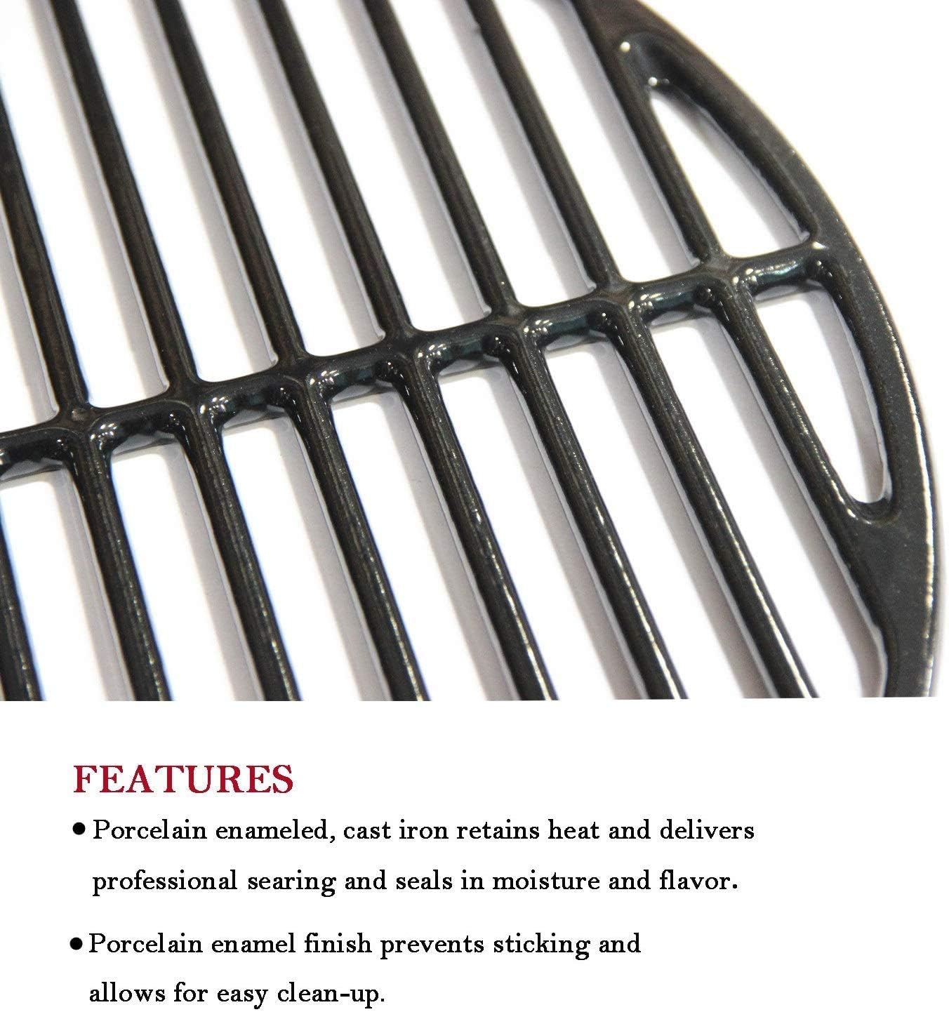 Hongso 181875 Inch Porcelain Coated Cooking Grid Grates